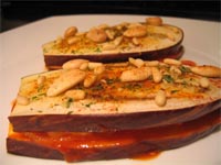 Sandwich REAL de berenjena