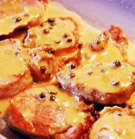 Solomillos de cerdo en salsa