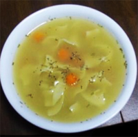 Sopa de pollo