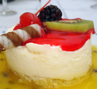 Suflé de frutas