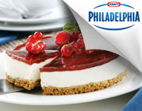 Tarta de queso Philadelphia