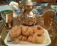 Té verde con hierbabuena 