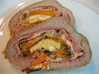 Ternera rellena