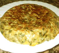 Tortilla de acelgas