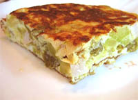 Tortilla de calabacín