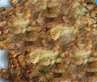 Tortitillas de camarones