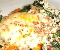 Verduras gratinadas al horno